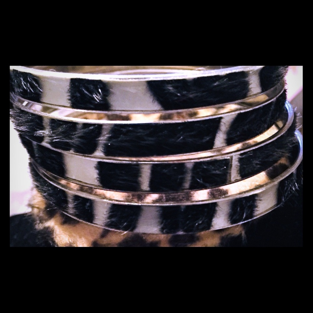 Animal Print Bracelets (4)  Fashion Jewelry